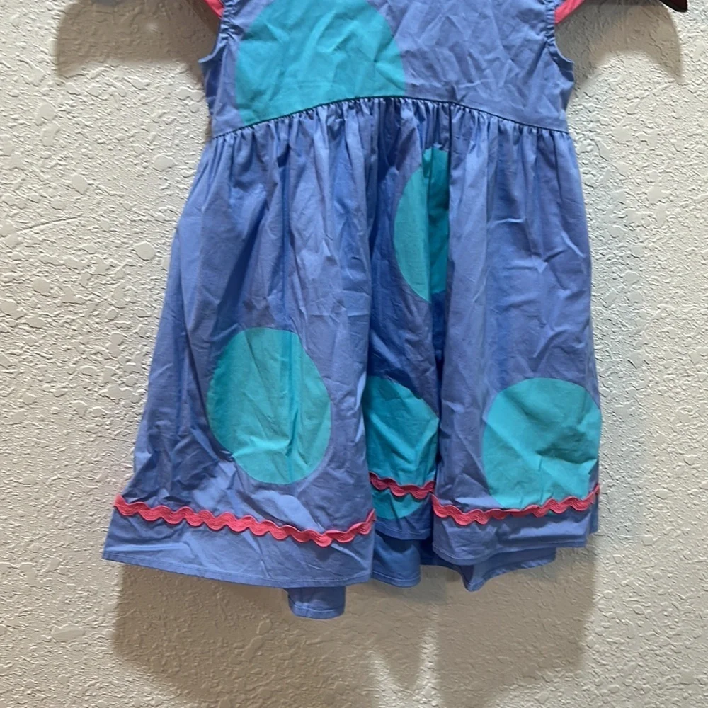 Matilda Jane pink & blue girls dress size 4 GUC